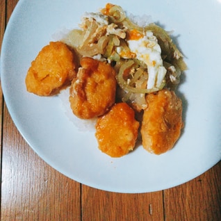 チキンナゲット丼